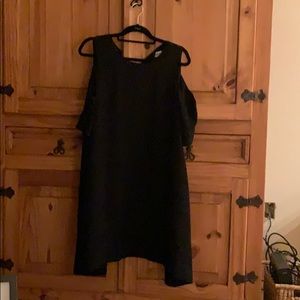 Black flowy dress